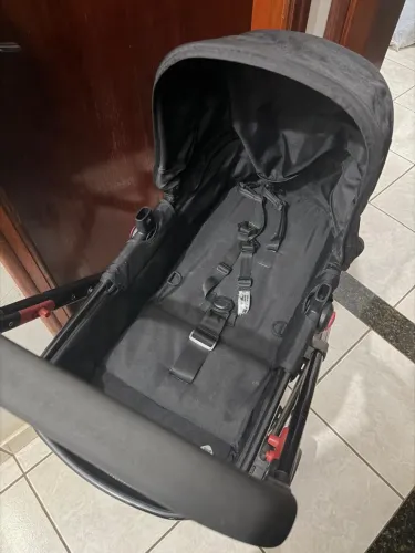 Carrinho de Bebê com Bebê Conforto Safety 1st TS Mobi Duo 3 Rodas até 15kg