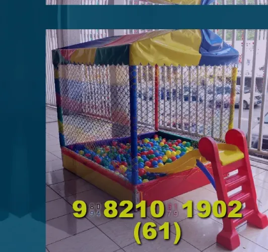 Locação de brinquedos para festas em Brasília! Diversão garantida para a criançada!