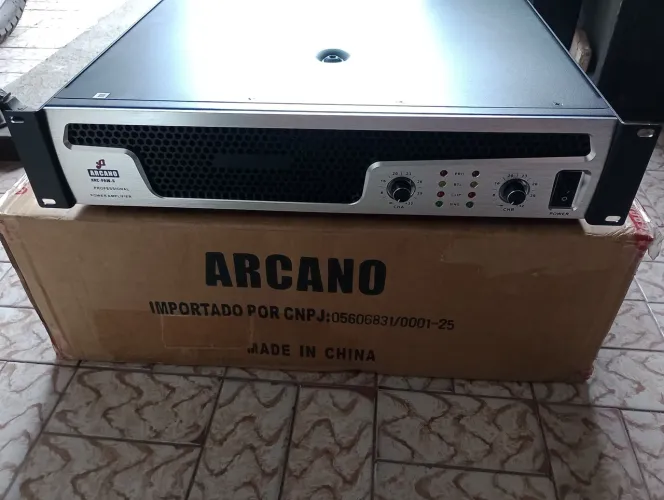 FORÇA PROFISSIONAL POTÊNCIA 3000 WATTS RMS SEMI NOVA 