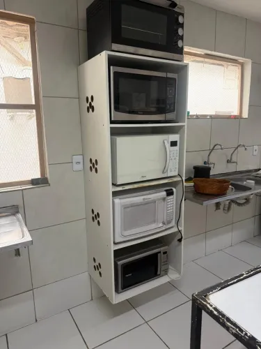 Armário ilha quente