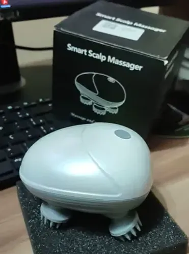 Massageador Elétrico de Couro Cabeludo e Corpo Recarregável - R$99,99