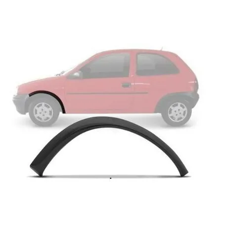 Moldura Paralama acabamento alargador Friso Dianteiro Corsa Hatch Sedan Pick Wind Classic