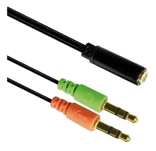 Adaptador Para Fone P2 F Para 2 P2 M Mb71163 Mbtech