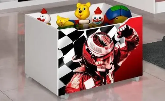 CAIXA PARA BRINQUEDOS SUPER DESIGN!!! S2