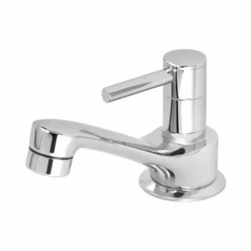 Torneira para Lavatório Bica Baixa 1/4 de volta C10 Clean Luxo Higiban Cromado