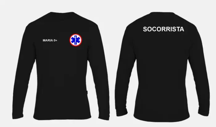 Camisa profissionais de saúde e outros