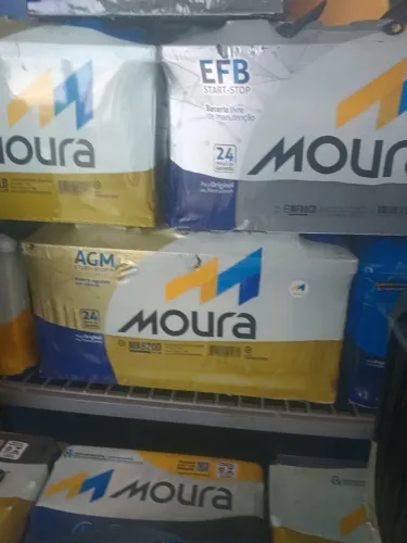 Bateria Moura AGM 92 ah , Hiper promoção !!! A base de troca .