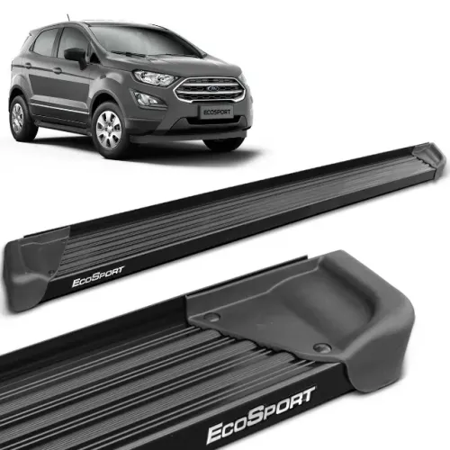 Estribo Ford Ecosport 2013/ - Alumínio Preto - CK211