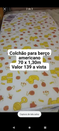 Colchão para Berço Americano novo