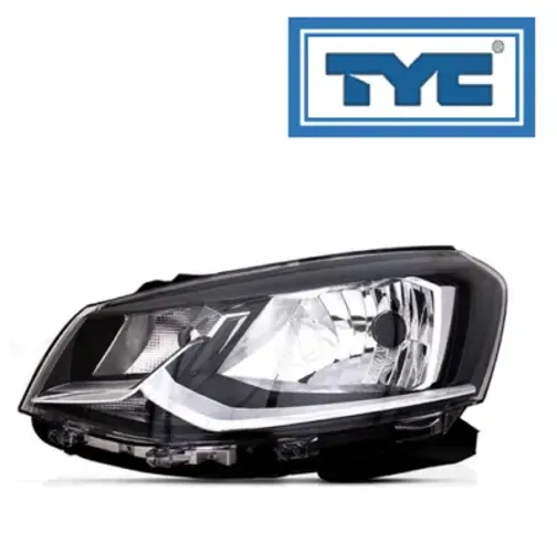 Farol Principal Esq. Volkswagen Gol/Voyage/Saveiro G7 Friso Cromado Tyc 2017/2018 - 20-F57