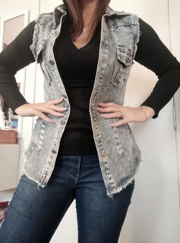 Colete jeans M