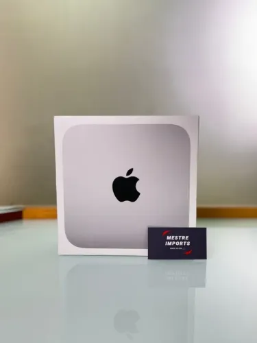 MAC MINI M4 COM 16 DE RAM 256 GB (NOVO) (LACRADO) ATÉ 18 VEZES NO CARTÃO