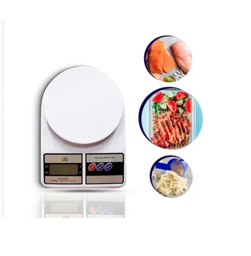 Balança Digital Para Cozinha 22x16cm 10kg 123util