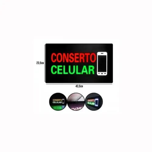 (NOVO) Placa de Led Conserto Celular Lelong LE-4004