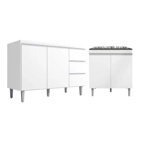 Promoção Kit Balcao de Pia + Balcao para Cooktop  - 22/10  