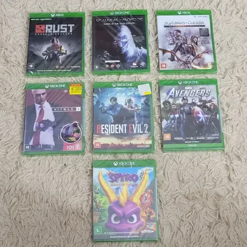 Lote de Jogos Lacrados - XBOX ONE