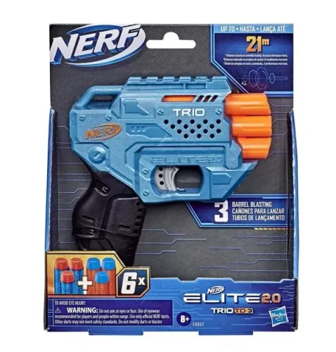 Nerf Lança Dardos Nerf Elite 2.0 Trio TD-3 E9957 - Hasbro