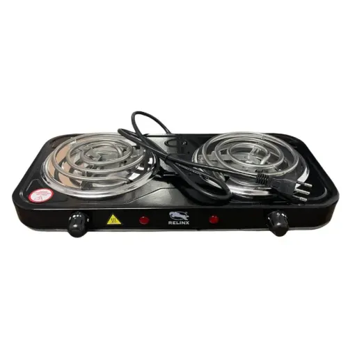 Fogão Elétrico Fogareiro Elétrico Cooktop 2 bocas Espiral