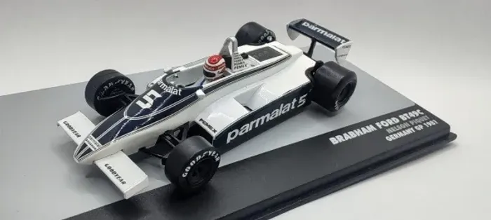 Lendas Brasileiras Do Automobilismo Brabham Ford Bt49c Nelson Piquet + Fascículo