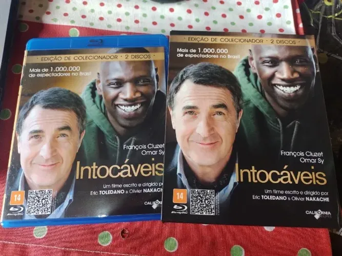 Intocáveis - Edição De Colecionador Bluray Filme Duplo