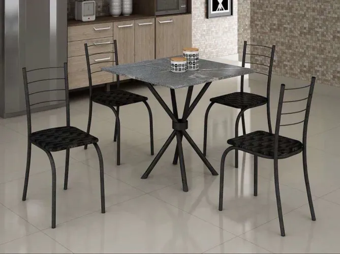 Mesa 4 cadeiras Rio