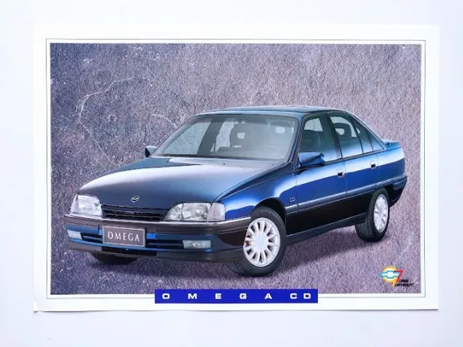 Chevrolet Omega CD 4.1 1997 - Catálogo, folder