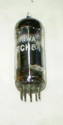 Válvula eletrônica antiga tipo ECH84.- Cód. 567 -