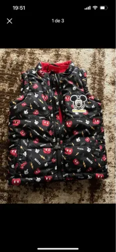 Colete Infantil Mickey