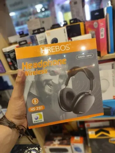 Headphone Hrebos HS-391 - Novo Lacrado - Parcelamos Sem Juros