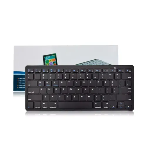 Mini Teclado Sem Fio Bluetooth Compacto para iPad Android iPhone Windows iMac