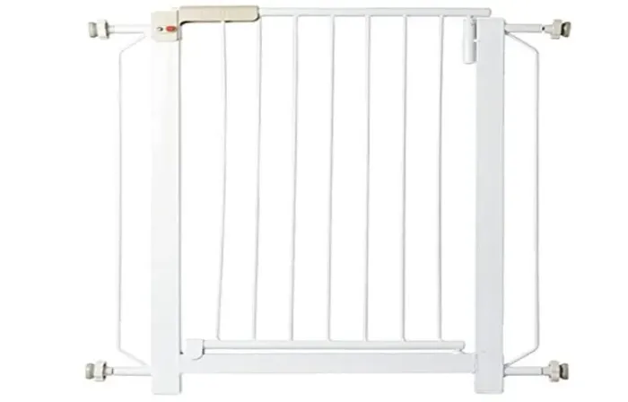 Grade de proteção com trava para criança + 2 extensores - Tubline