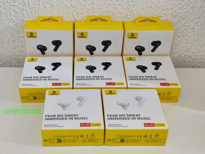 Fone de Ouvido Bluetooth Baseus Bowie E19 - Novo