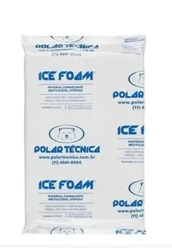 Gelo artificial espuma ice foam elemento térmico