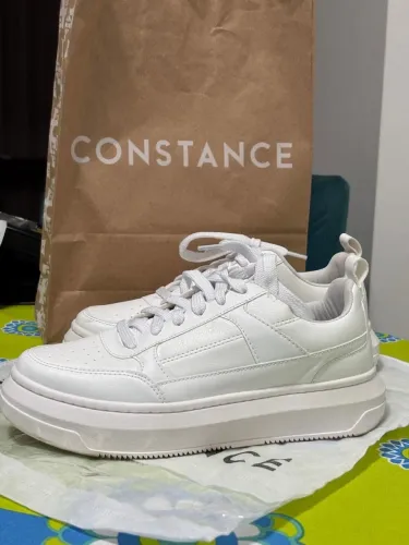Tênis Constance Branco casual