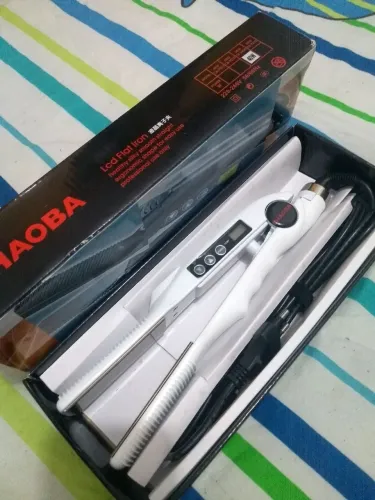 Prancha Alisadora Profissional LCD HAOBA