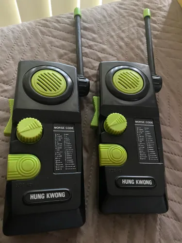 walkie-talkies anos 80