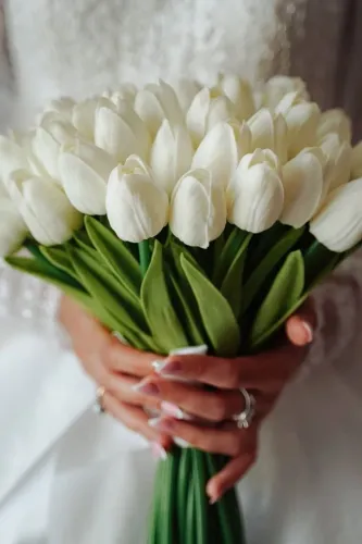 Tulipas - flores artificial 