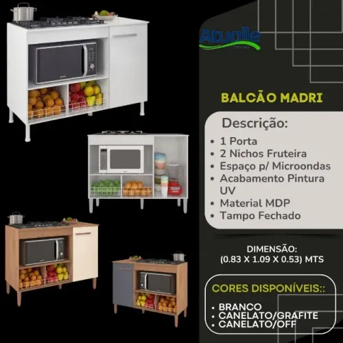 Balcão Madrid Novo