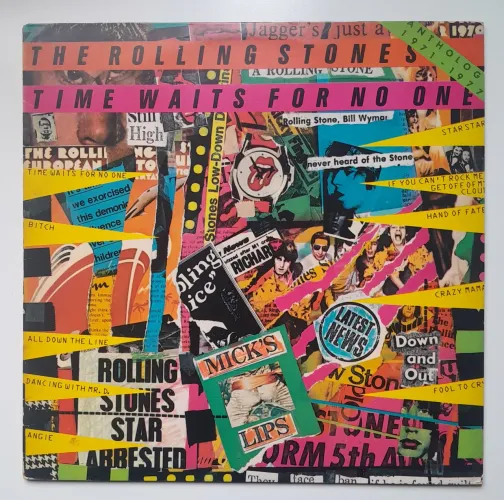 lp rolling stones - time waits for no one  (usado)
