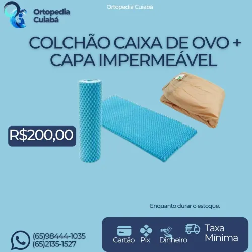 Colchão caixa de ovo