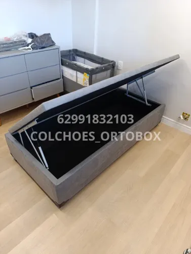 Box Baú solteiro blindado e reforçado