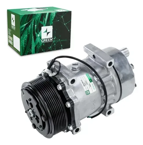Compressor De Ar Universal 7h15 8pk 24v Horiz. 4fix (grn)