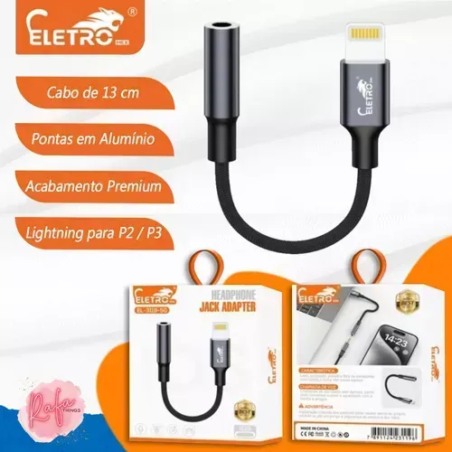 Adaptador Eletro Headphone EL-3119-5G