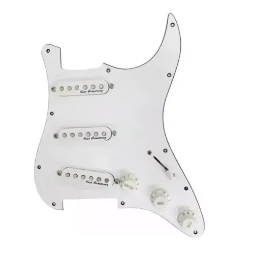Escudo Completo Strato Captadores com Elétrica Kent Armstrong