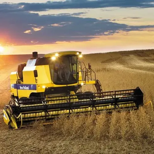 Colheitadeira New Holland - Produtividade e Eficiência