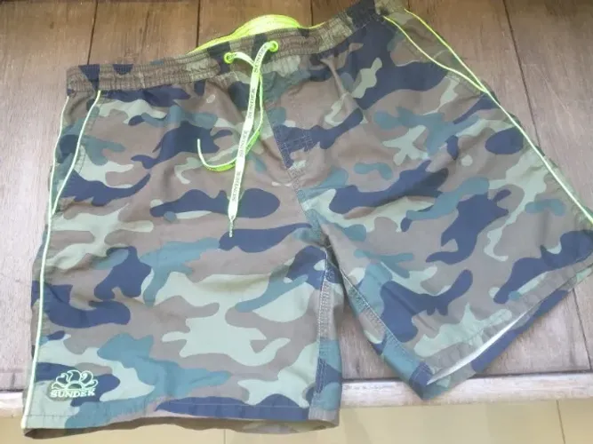 Short SUNDEK camuflado original / Bermuda XL