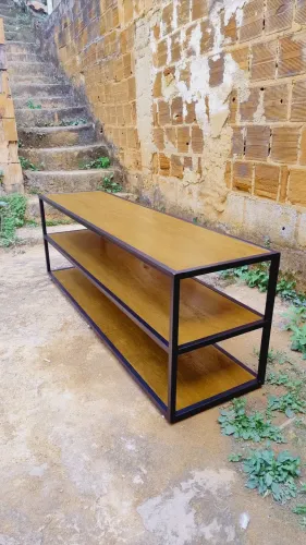 Rack estilo industrial @oficina.57