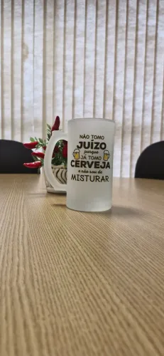 Caneca de Chopp personalizada 475ml vidro