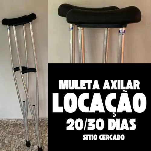 Vende ou Aluga Muletas/fixa Axilar