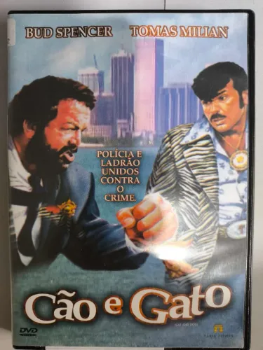 Cão e Gato - DVD - Bud Spencer e Tomas Milian